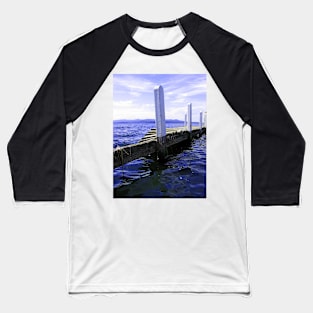 Pier Down at the beauty of Mallacoota Baseball T-Shirt